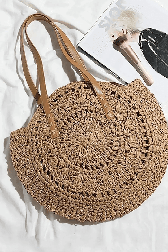 Dantel Yuvarlak Vizon canta